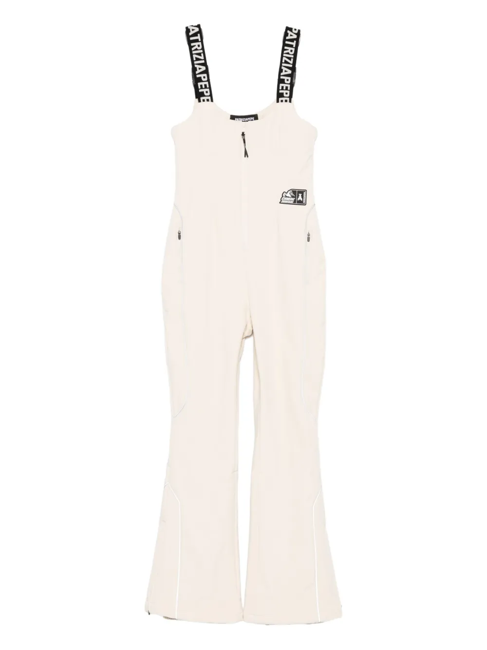 Patrizia Pepe logo-print jumpsuit | White | Image 1