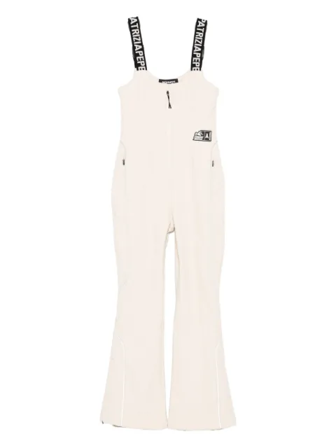 Patrizia Pepe logo-print jumpsuit