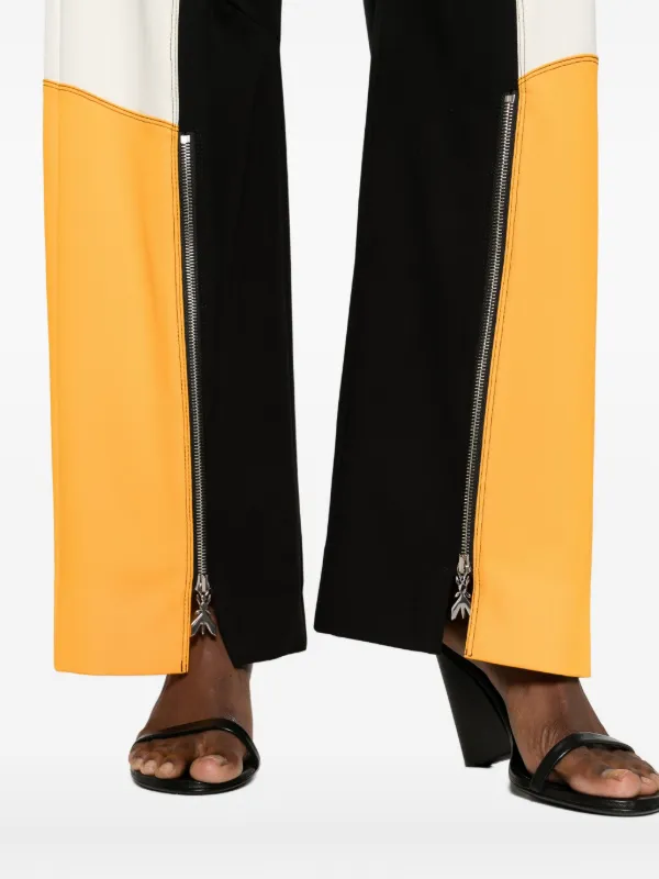 Patrizia Pepe ジップアップ ストレートパンツ | ホワイト | FARFETCH JP