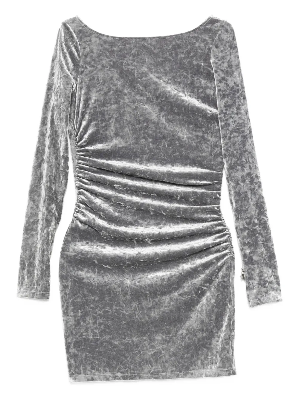 Patrizia Pepe ruched mini dress | Grey | Image 1