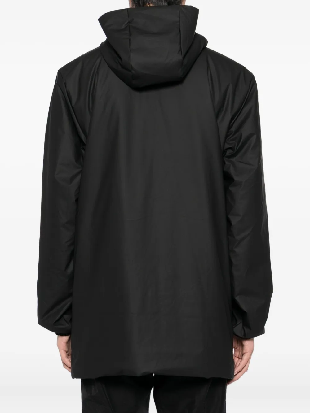 Rains Jack met logopatch Zwart