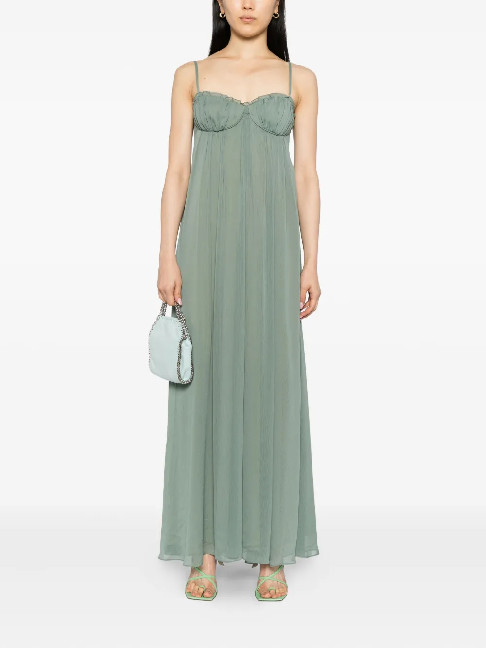 Reformation Cebba jurk - Groen