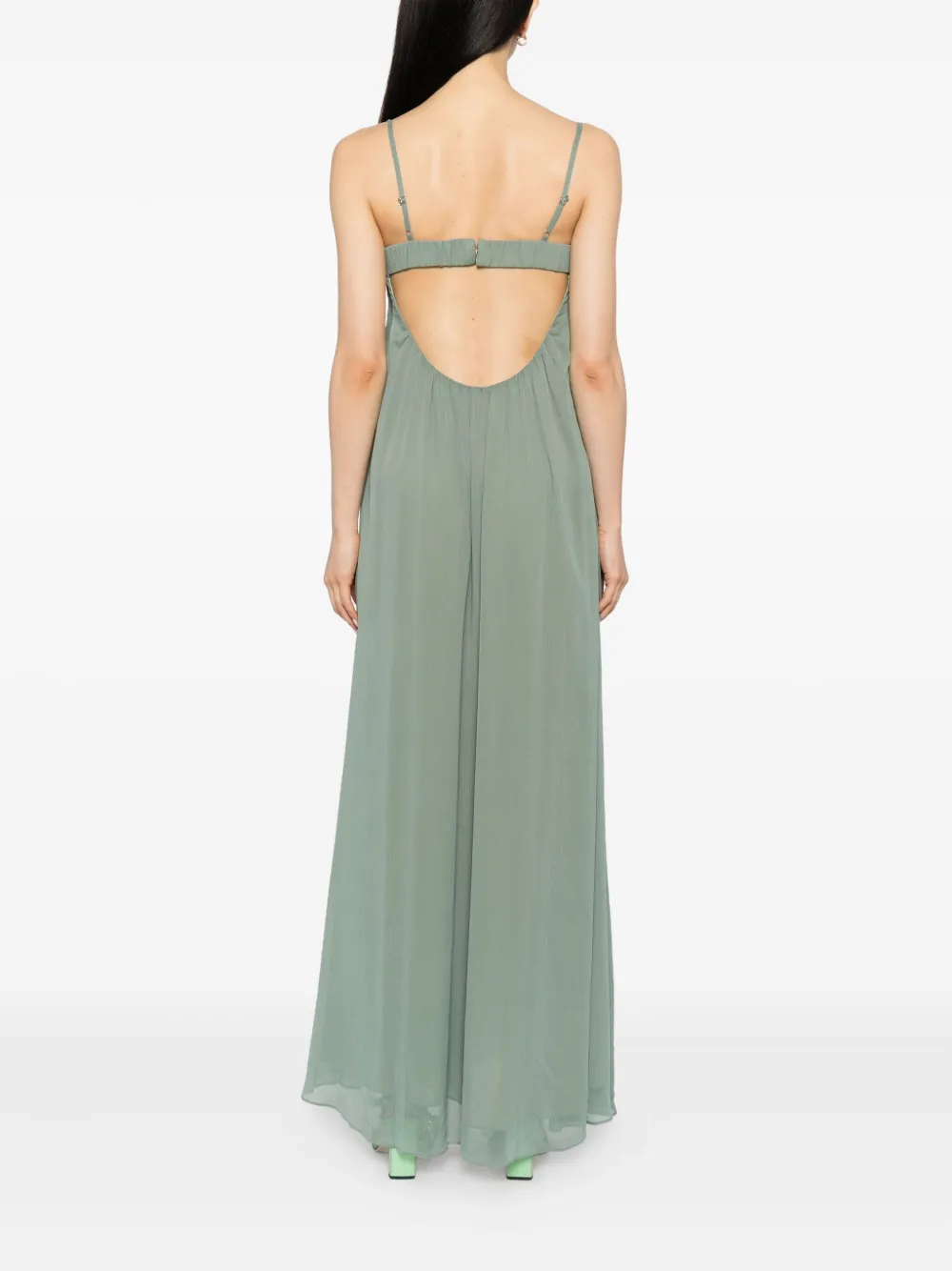 Reformation Cebba jurk Groen