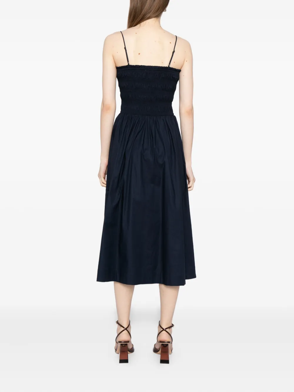 Reformation Kerrie jurk Blauw