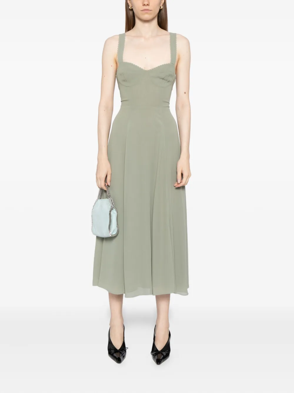 Reformation Lela Dress In Green