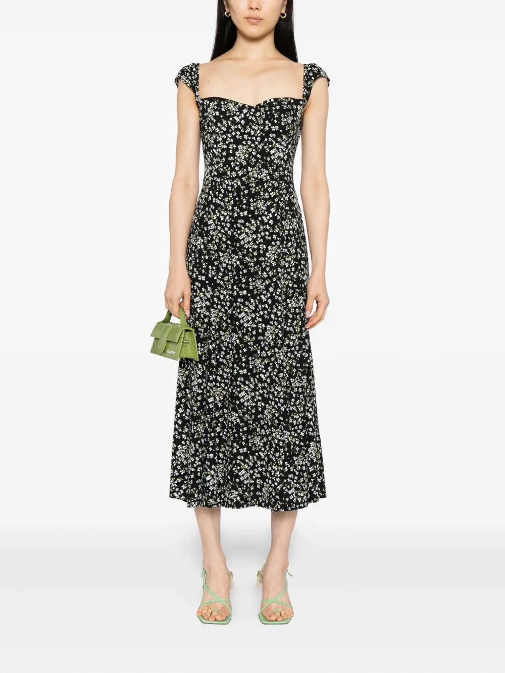 Reformation Bryson jurk - Zwart