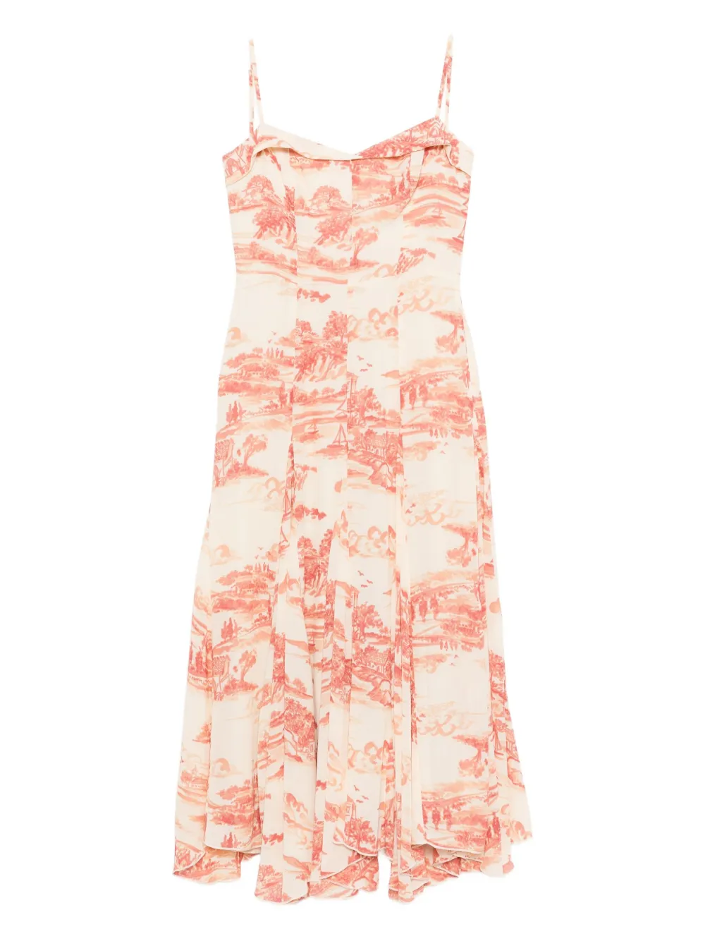 Reformation Fredo Dress In Neutral