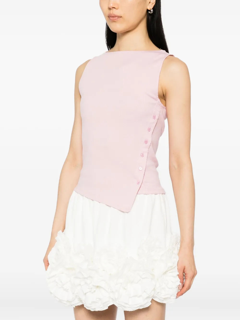 Reformation Hudson gebreide top Roze