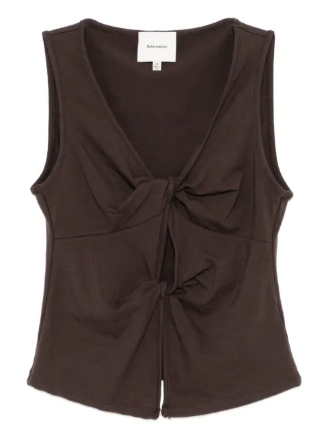 Reformation Tefi vest top