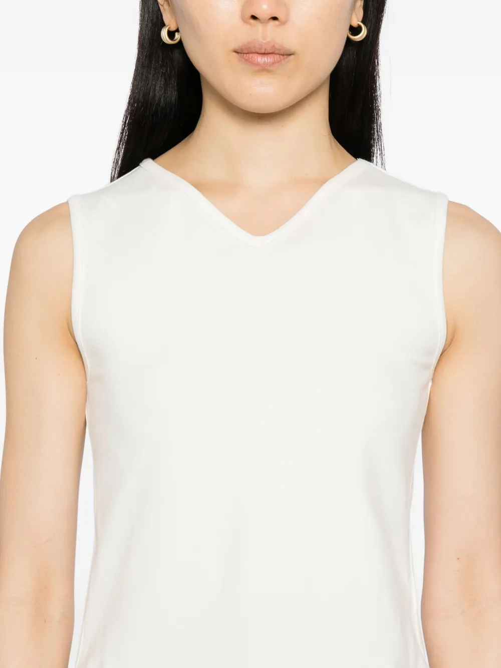 Reformation Wren vest Beige