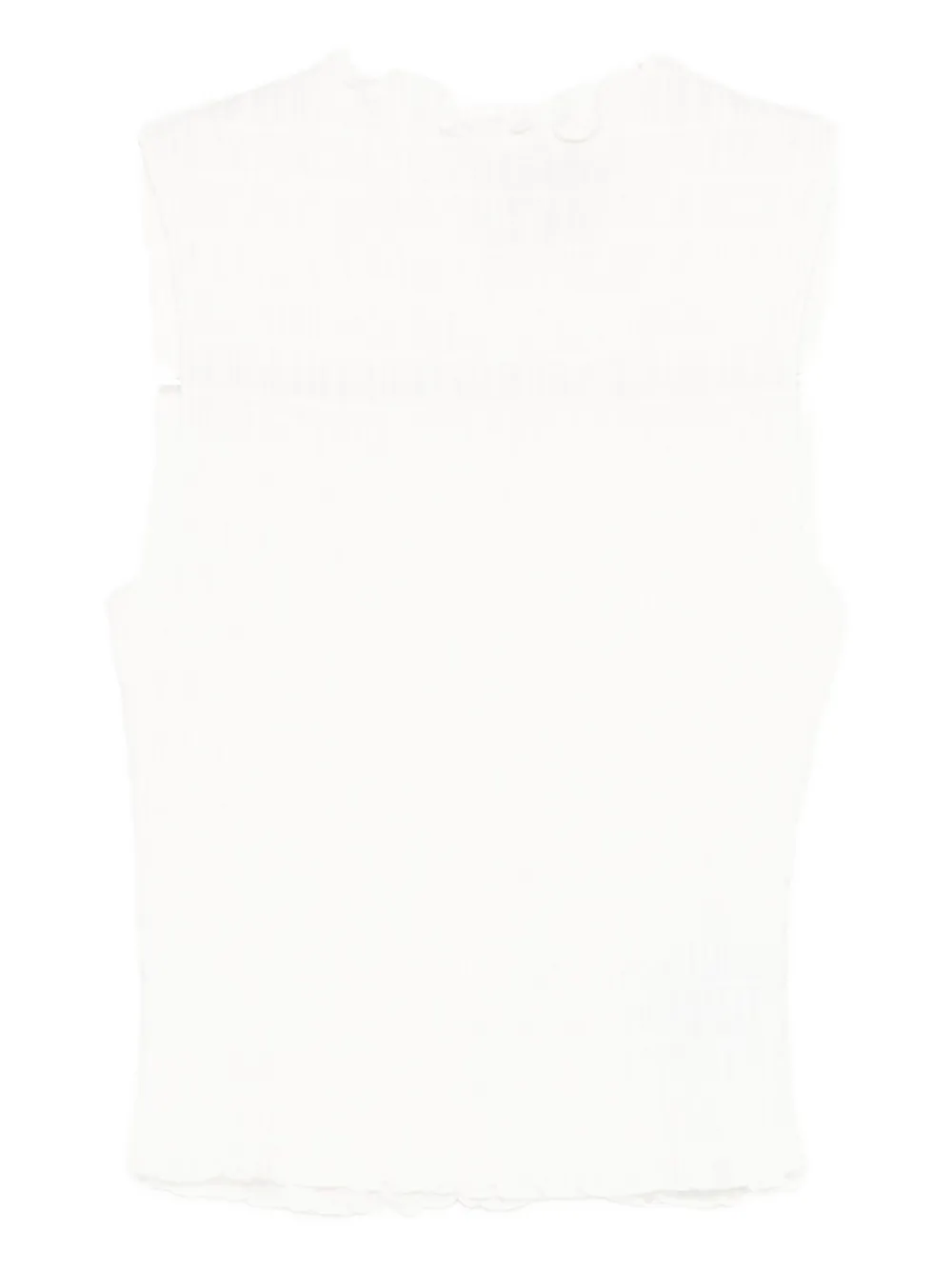 Reformation Adri Vest Top In White