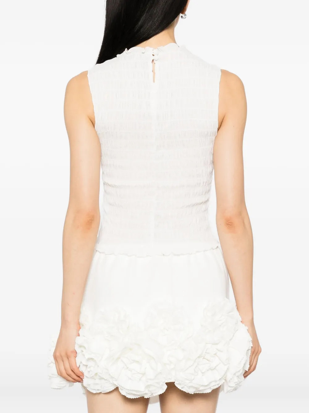 Reformation Adri Vest Top In Neutral