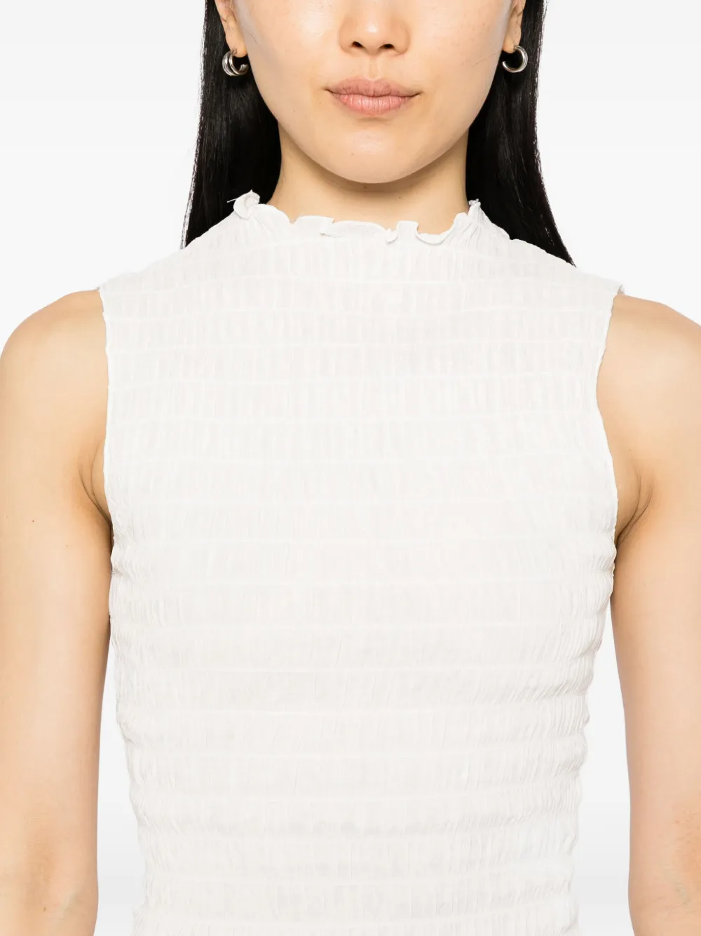 Reformation Adri Vest Top In Neutral