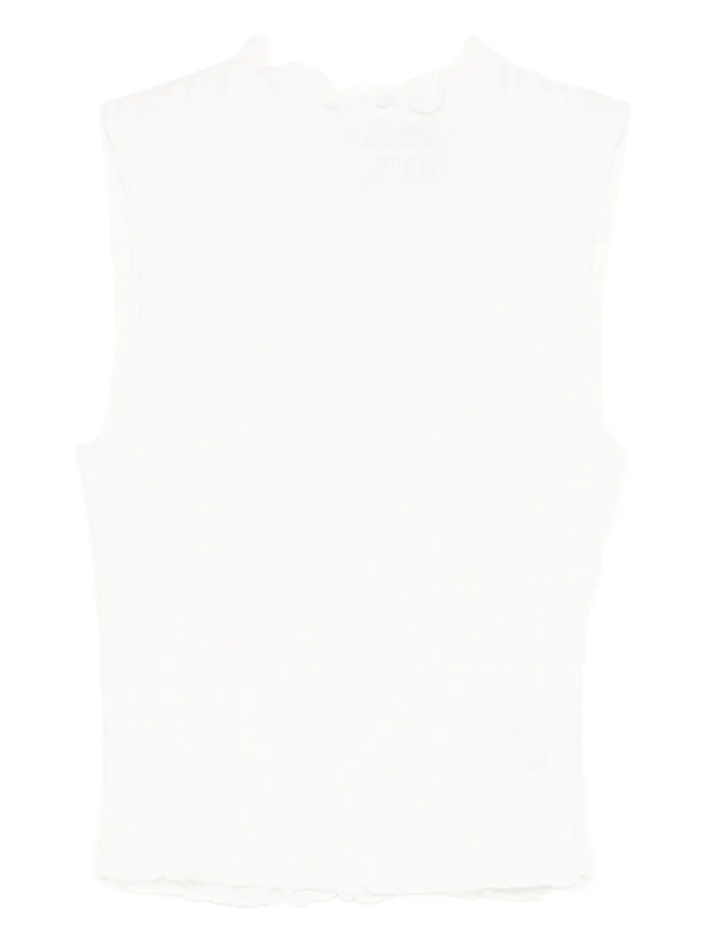 Reformation Adri vest top | White | Image 1