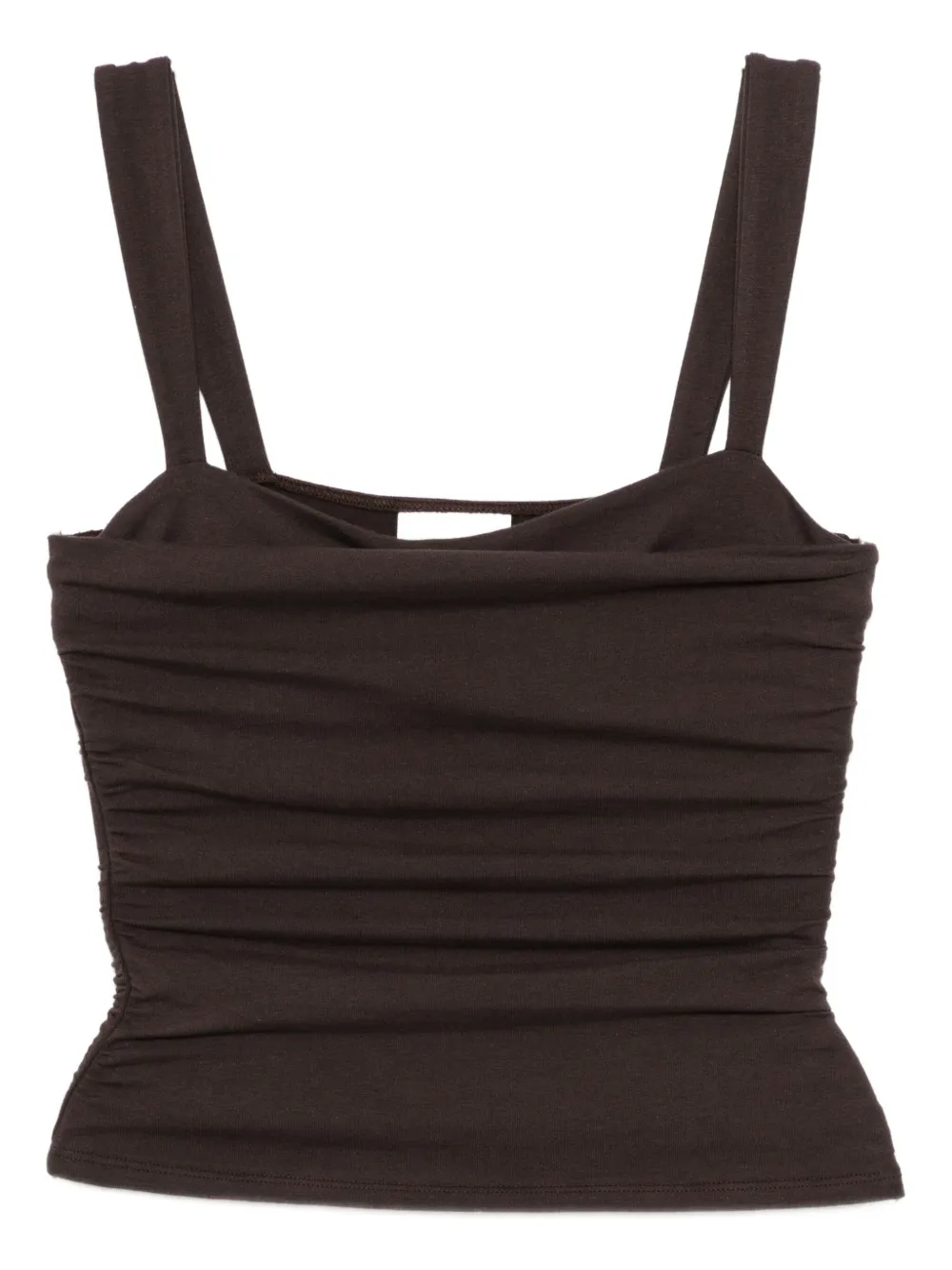 Reformation Trish vest top - Marrone