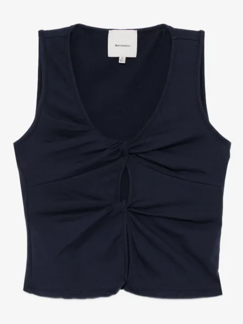 Reformation Tefi vest top