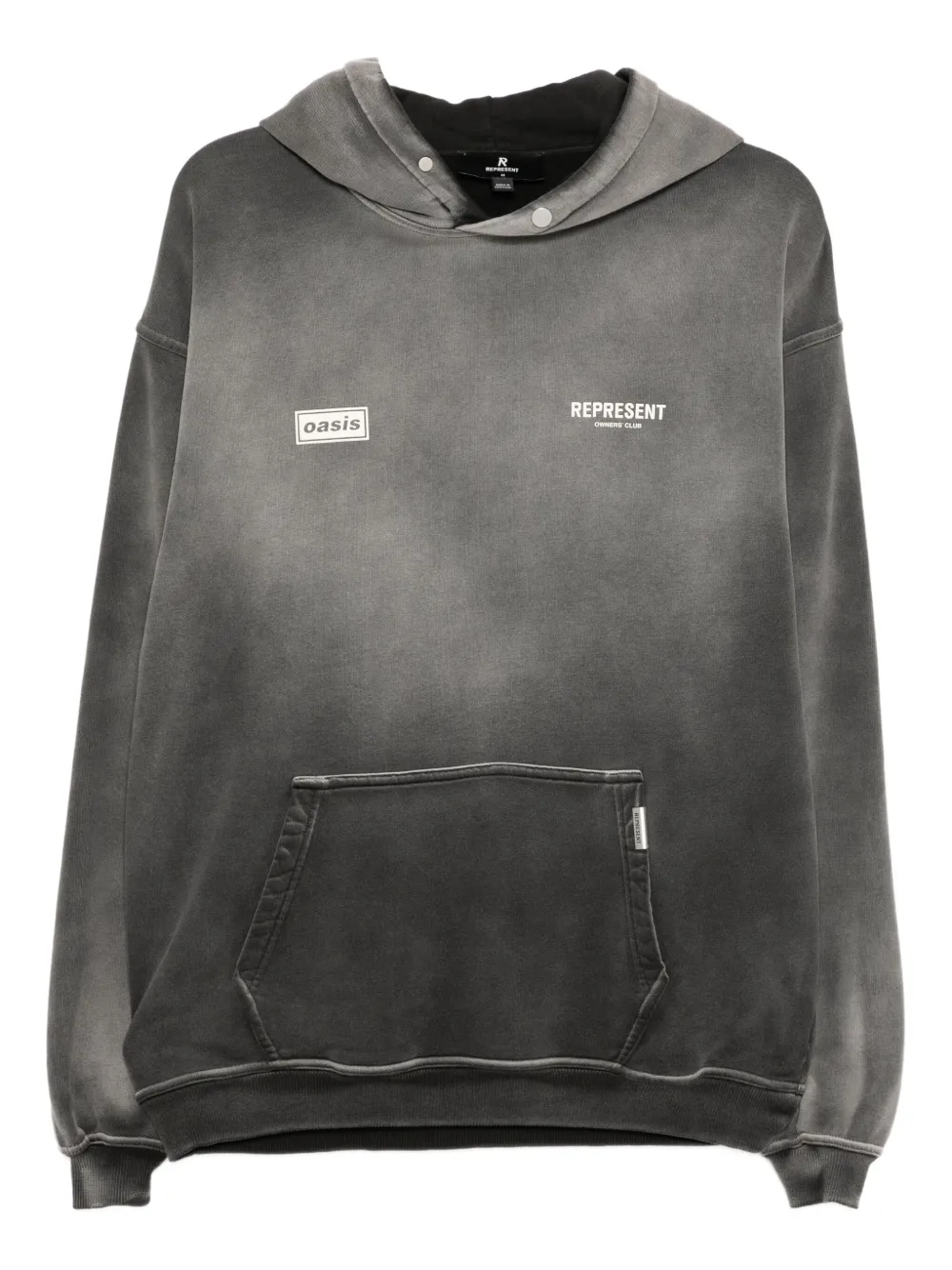 Represent x Oasis Owners Club hoodie | Grey | Image 1