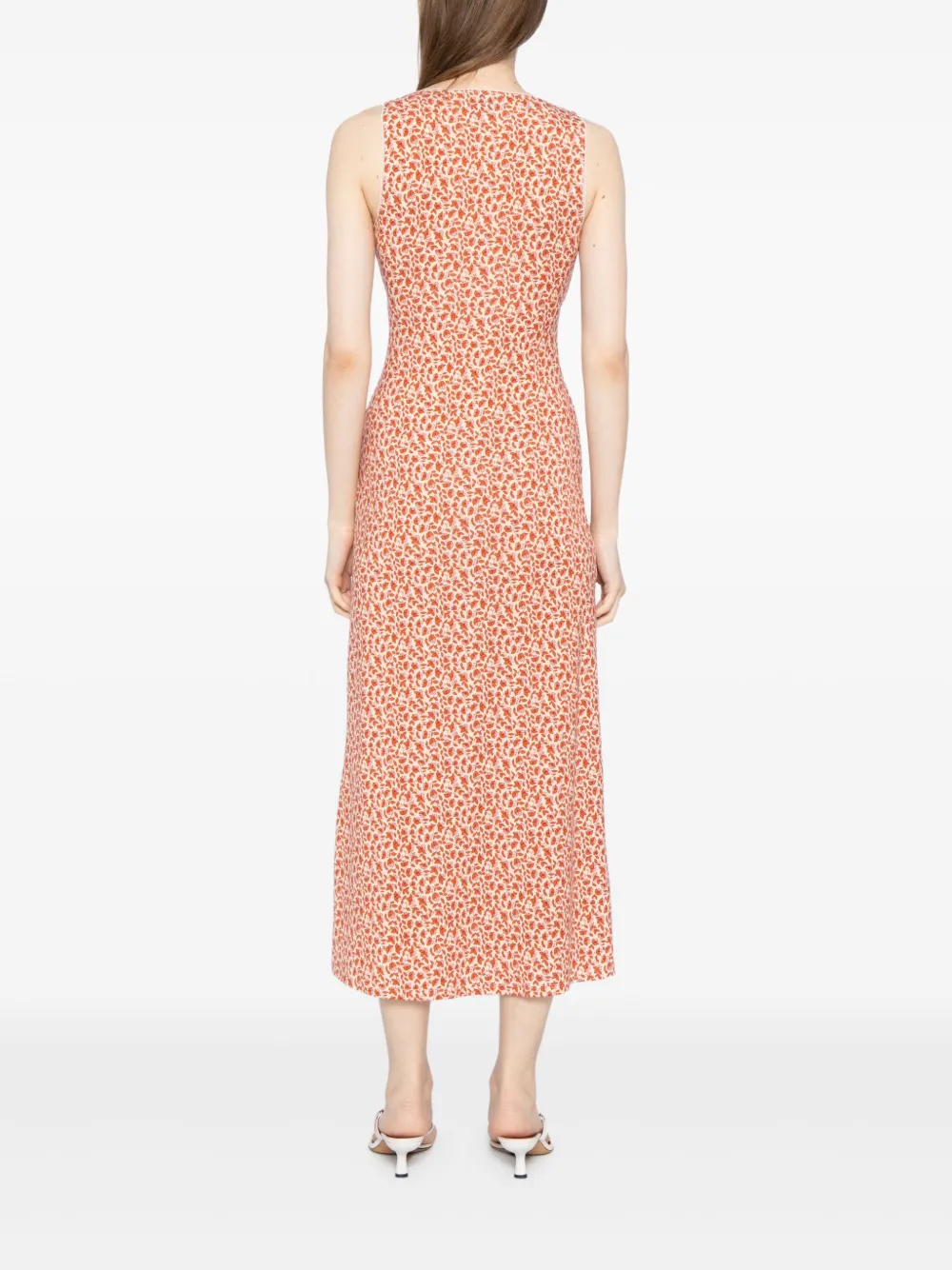 Reformation Brayden jurk Rood