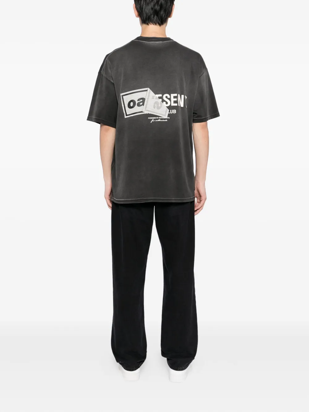 Represent x Oasis Owners Club T-shirt - Grijs