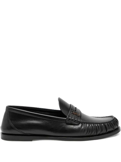 Saint Laurent leather loafers