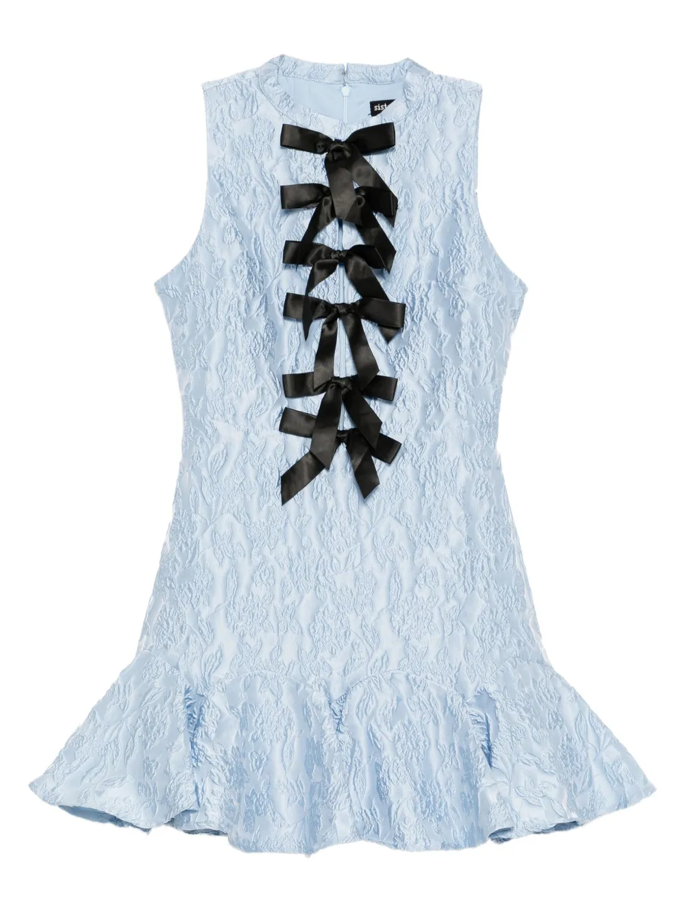 シスター・ジェーン フェリア ラッフル ミニドレス Sister Jane Feria ラッフル ミニドレス | ブルー | FARFETCH JP