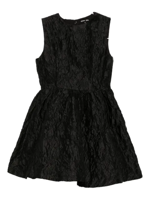 Sister Jane Lucia jacquard open back mini dress