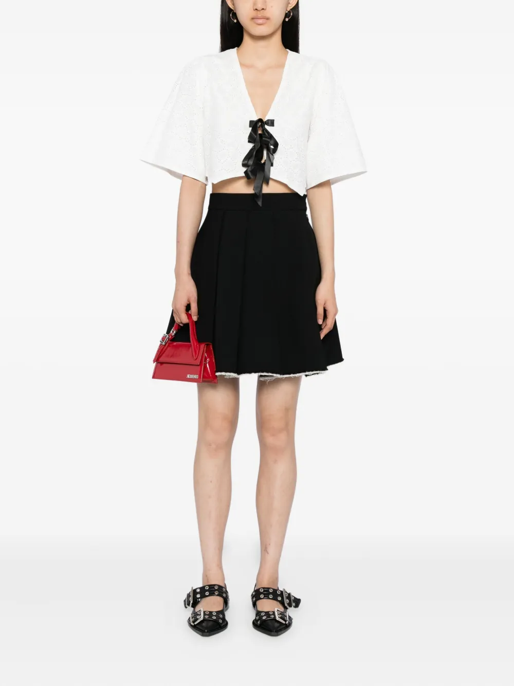 Sister Jane Blanca Broderie Anglaise blouse - Wit