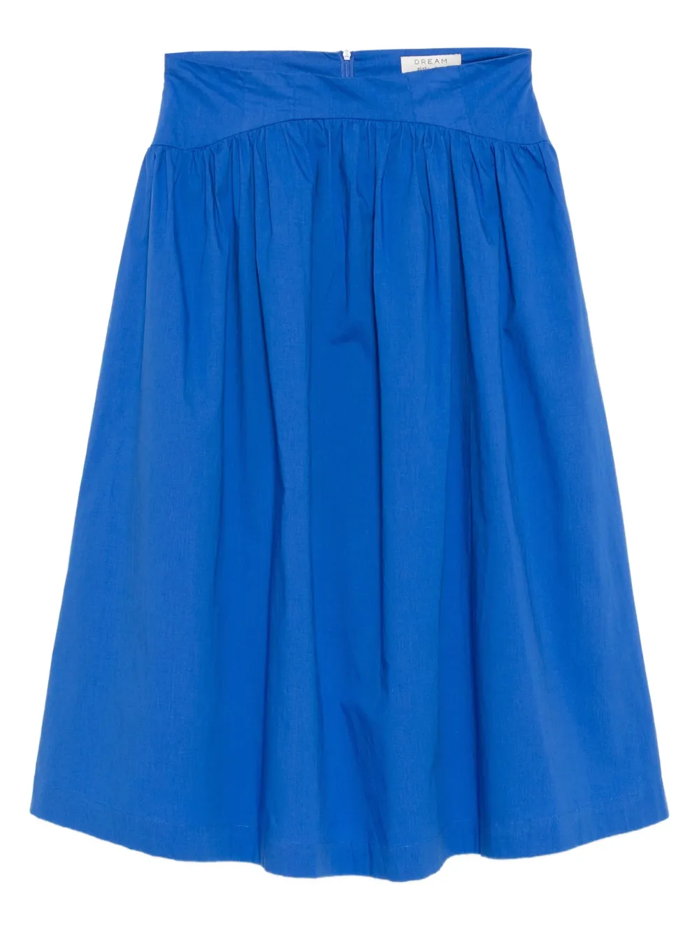 Sister Jane Gonna midi Diary con arricciatura - Blu