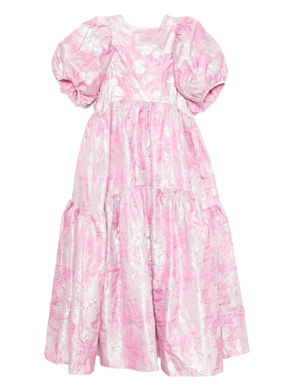 Sister Jane Ives Midikleid mit Blumen - Rosa