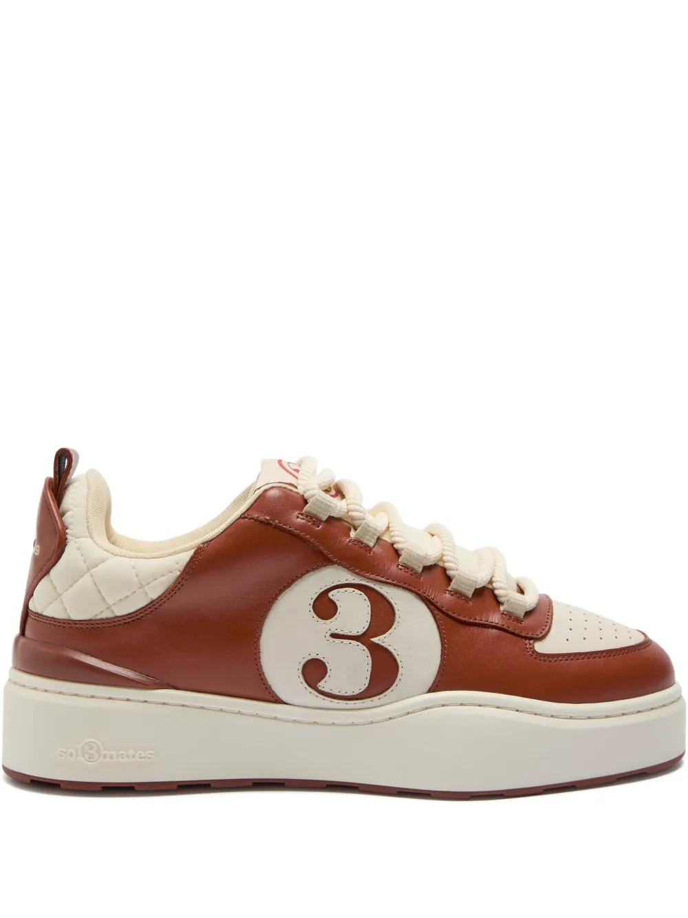 SOL3MATES 320s leather sneakers Brown