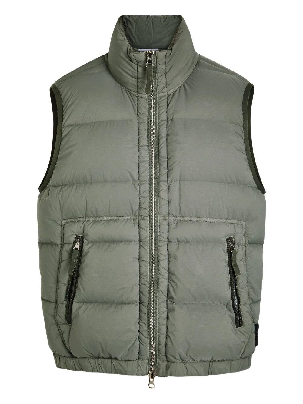 Stone Island zip-up padded gilet - Grey