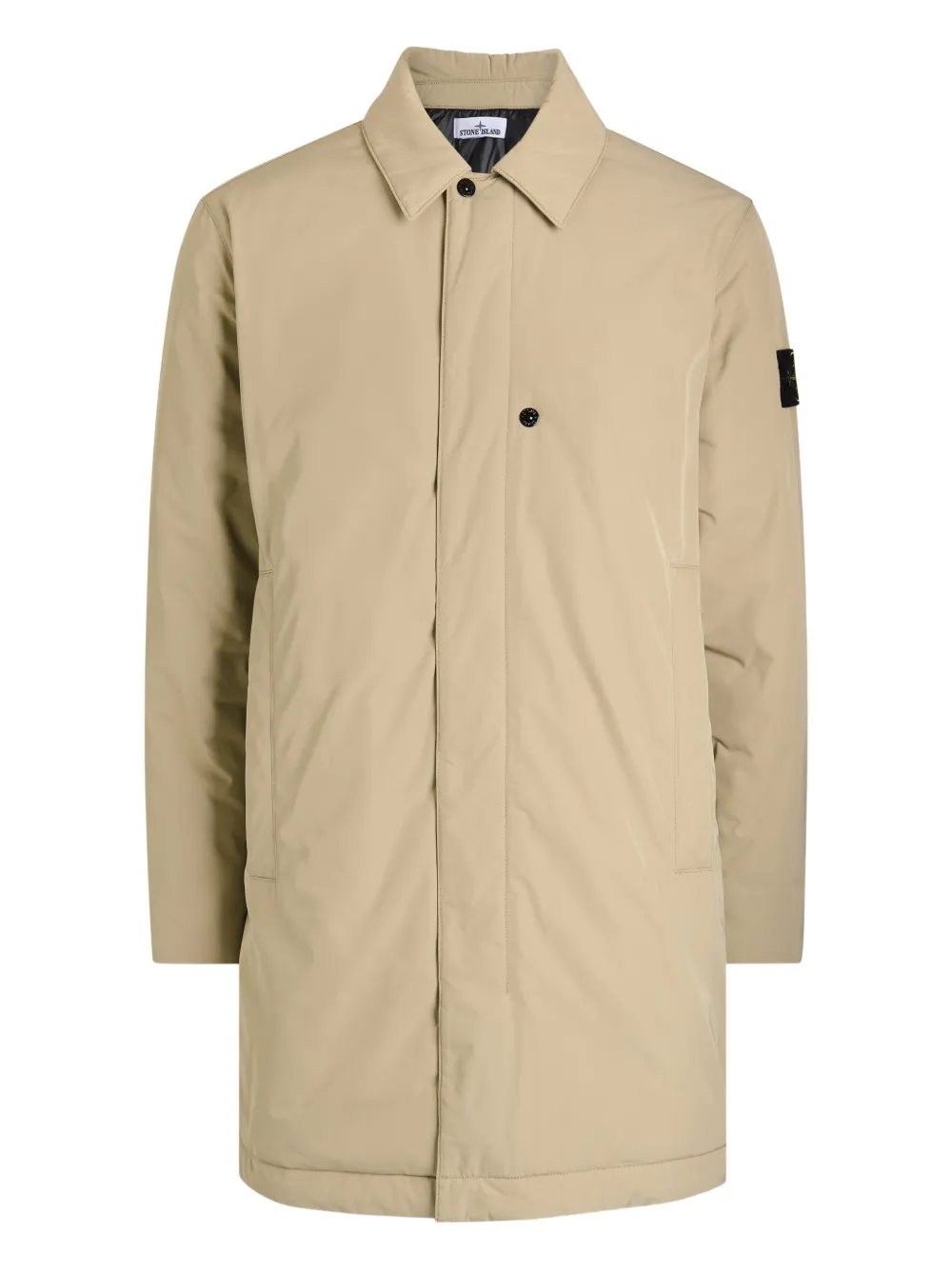 Stone Island padded twill coat | Neutrals | Image 1
