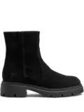 Stuart Weitzman zip-detail platform boots - Black