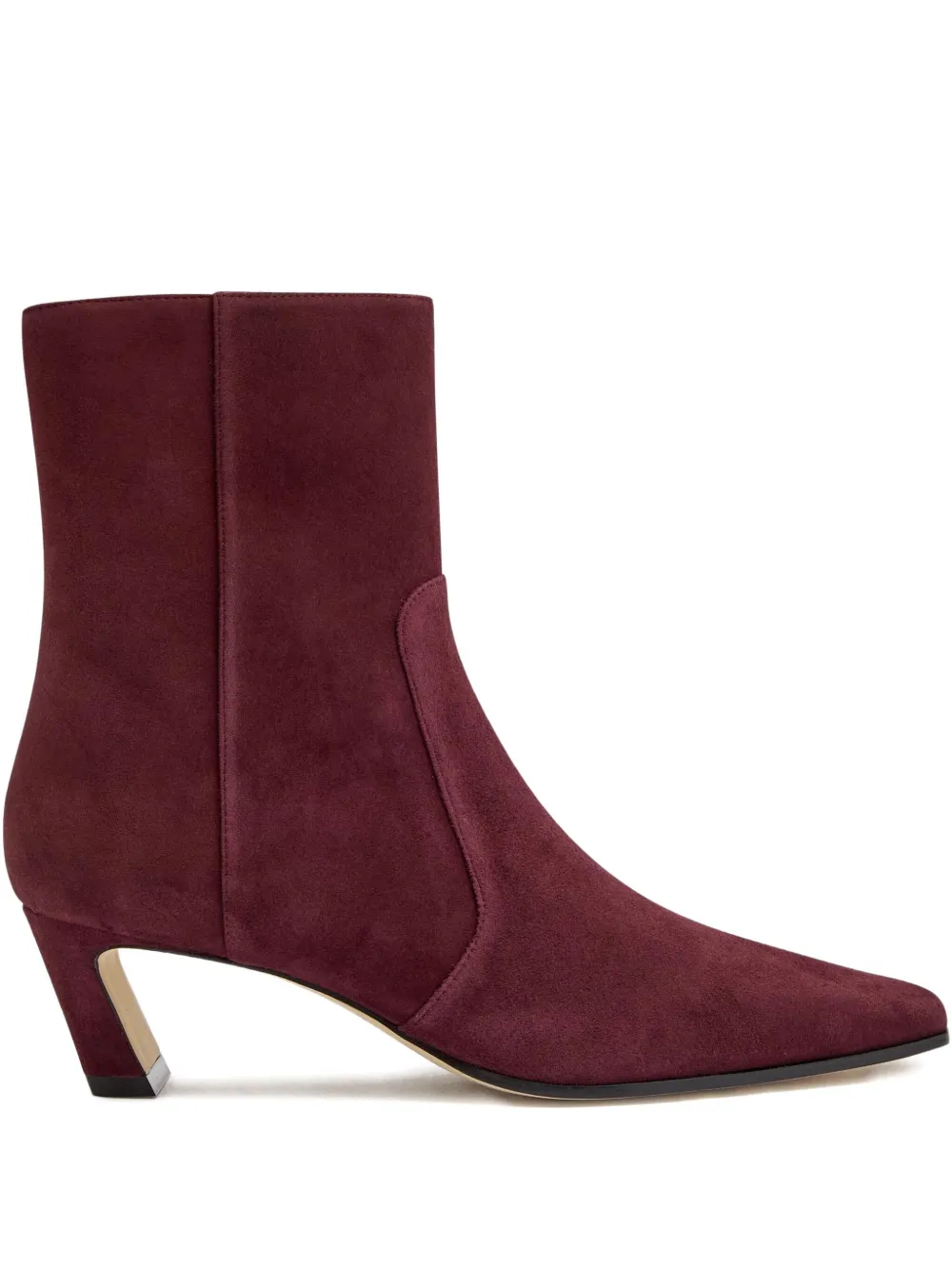 Stuart Weitzman 50mm Stassi suede boots Red