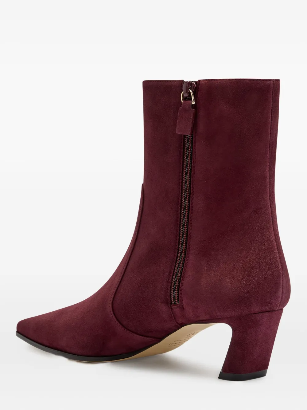Stuart Weitzman 50mm Stassi suede boots Red