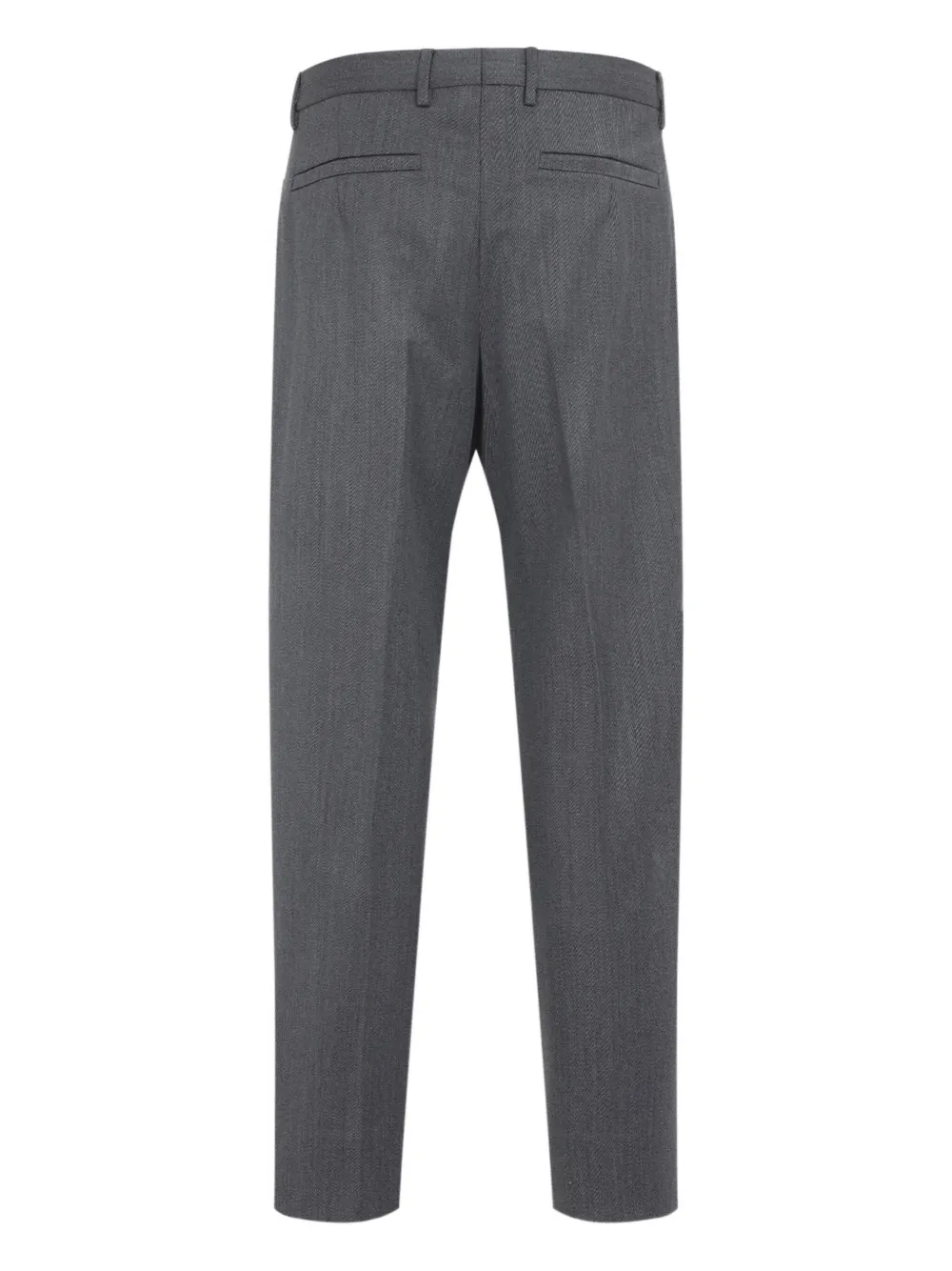 Zegna pleated wool trousers - Grijs