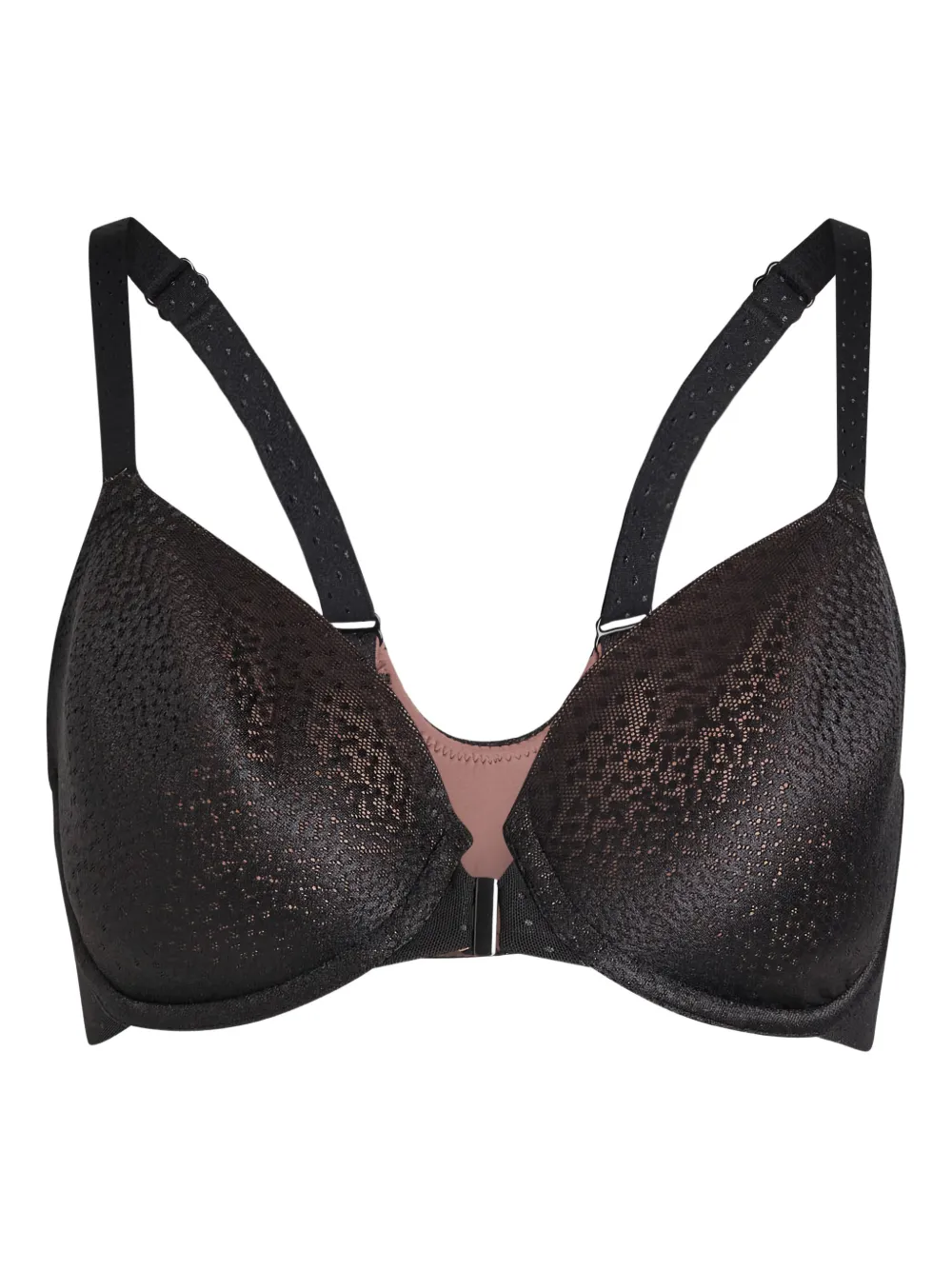 Wacoal front-fastening bra - Nero