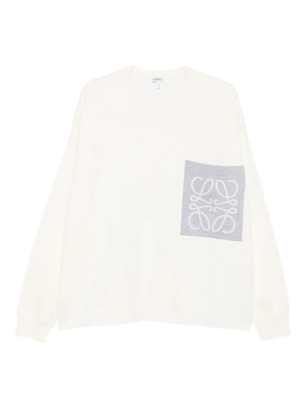 LOEWE sudadera con parche de Anagrama | neutro | Image 1