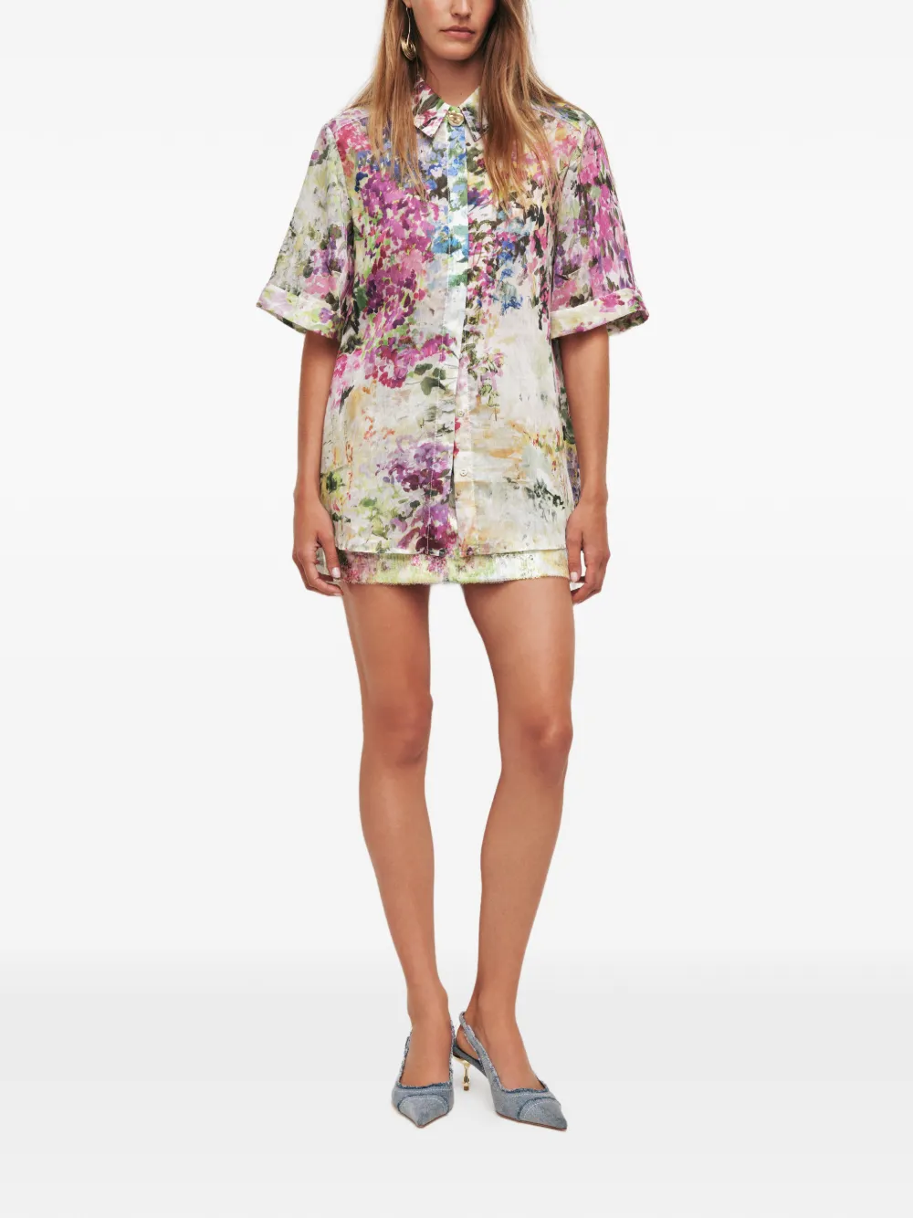  Aje Adina Shirt - Pink 