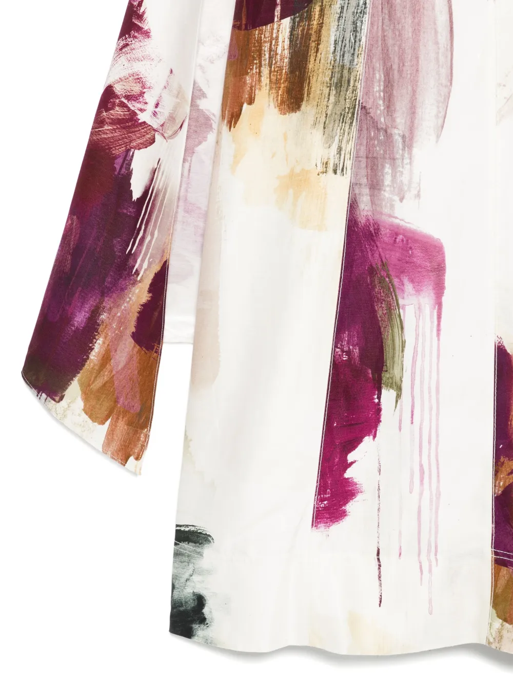 Aje Bisou Ruffled Midi Dress In Multi