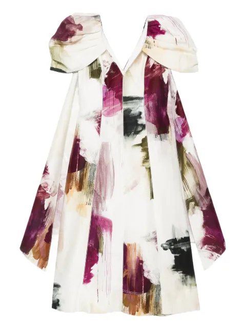 Aje Bisou ruffled midi dress