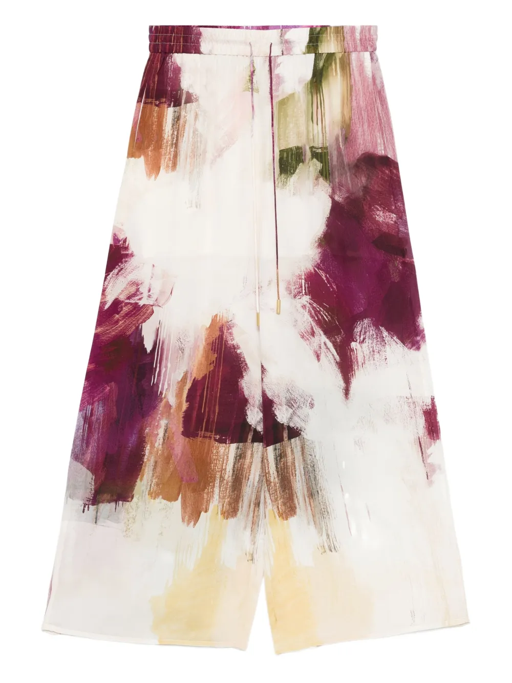 Aje Atomic シルク ワイドパンツ - ニュートラル Aje Atomic シルク ワイドパンツ - ニュートラル