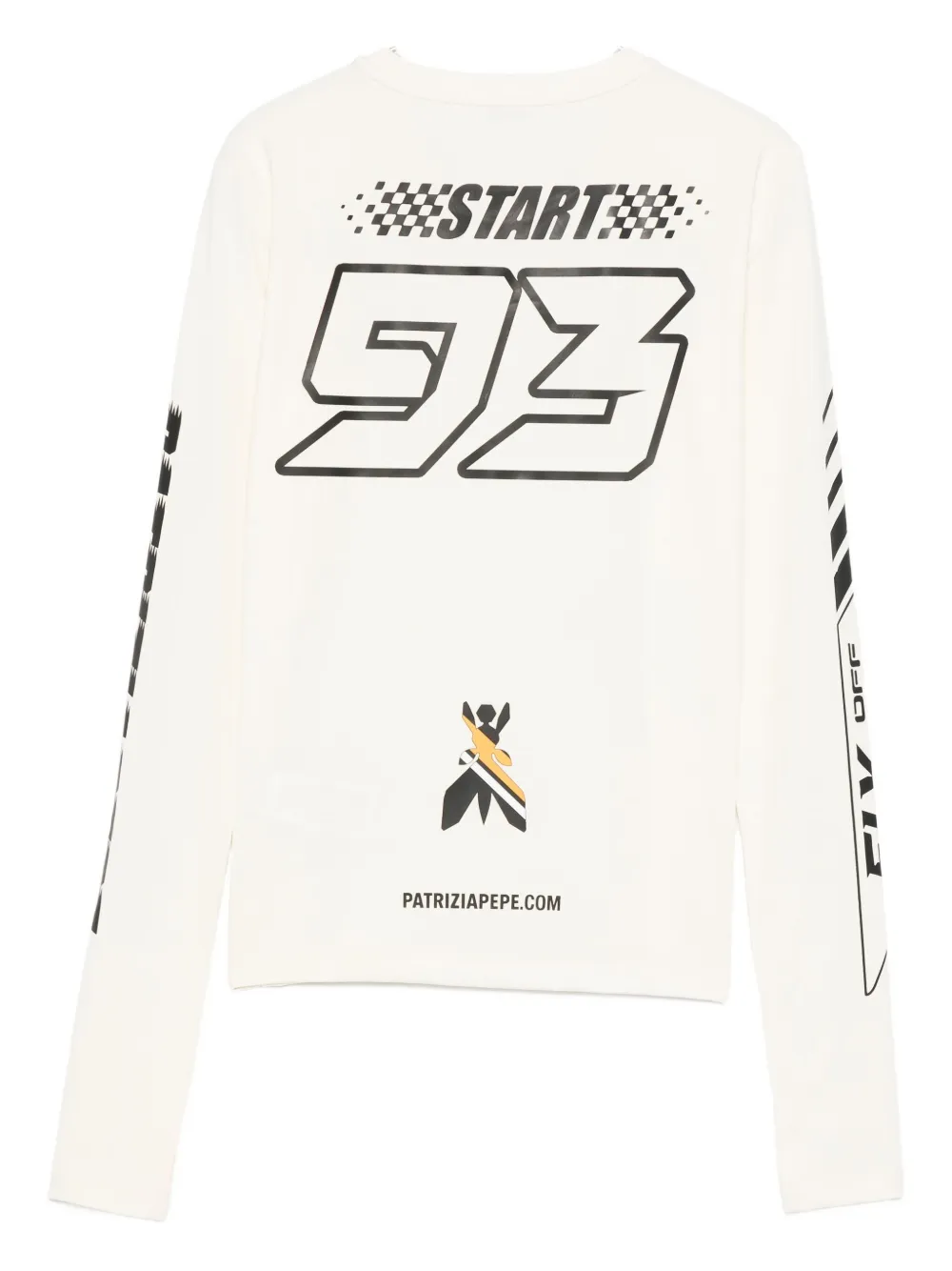 Patrizia Pepe long-sleeve racing T-shirt | T-Shirts & Jersey Shirts | Image 2