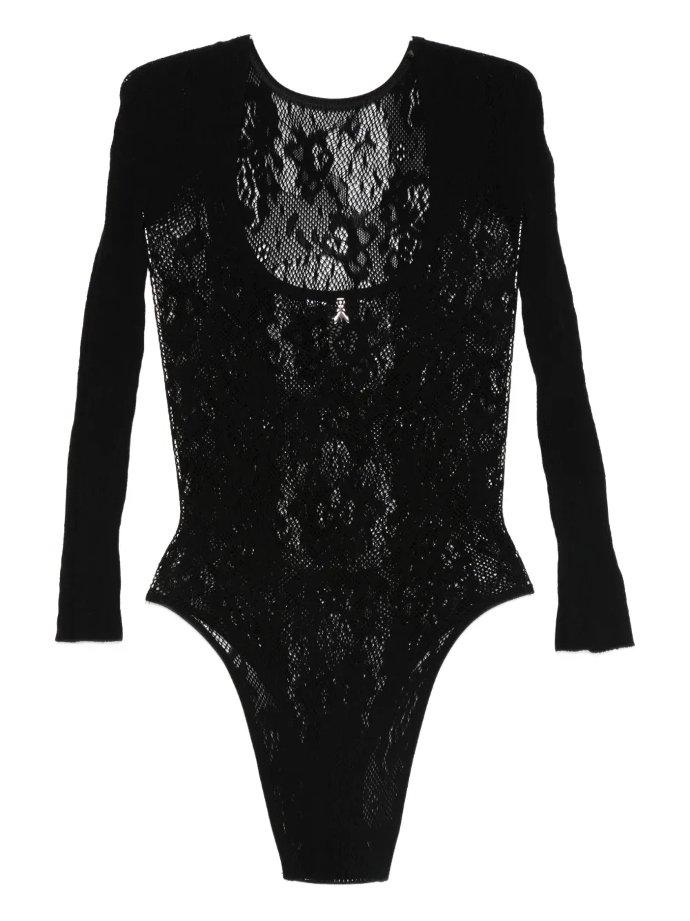 Patrizia Pepe long-sleeved lace body | T-Shirts & Jersey Shirts | Image 2