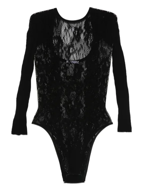 Patrizia Pepe long-sleeved lace body