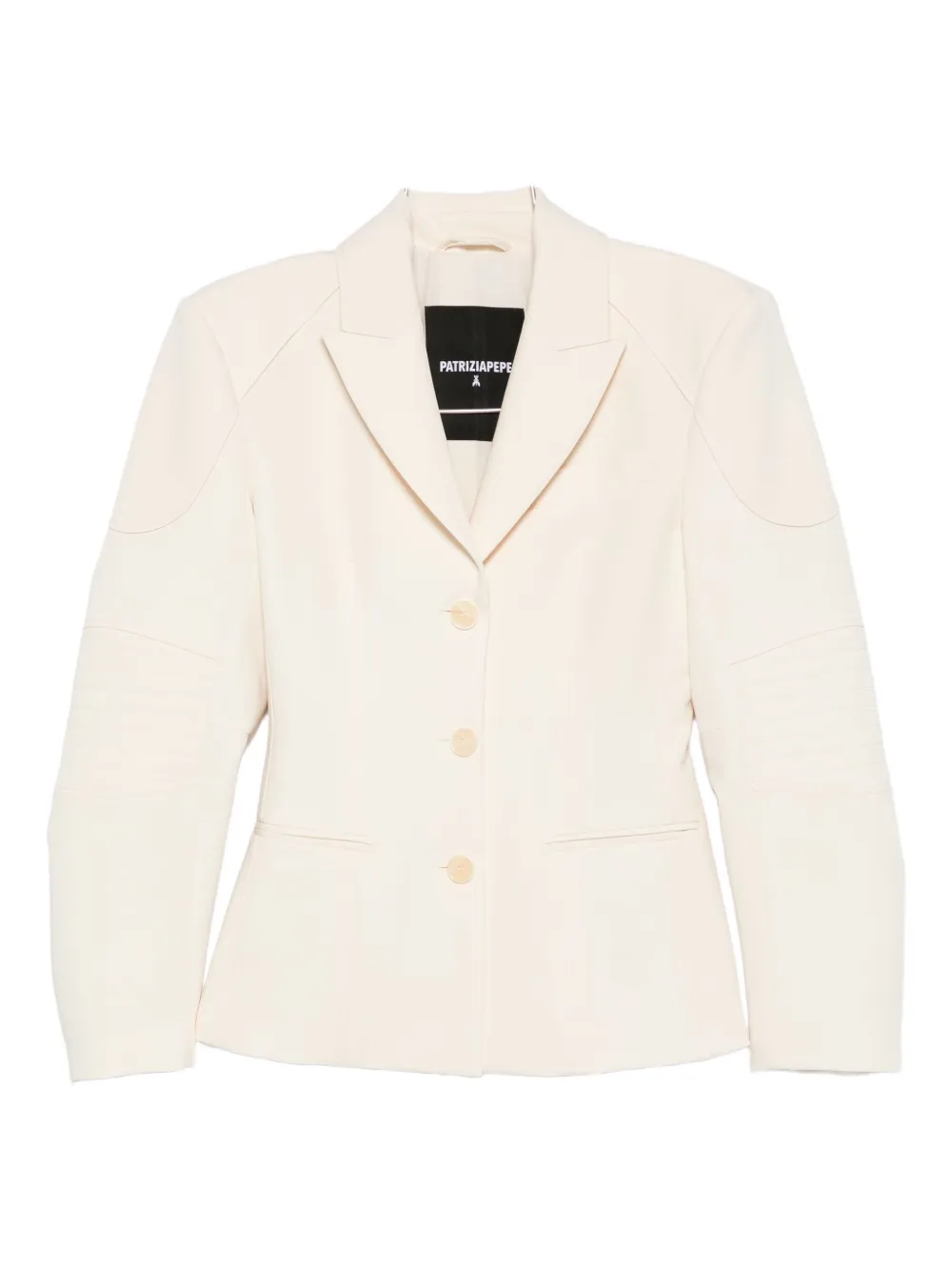 Patrizia Pepe single-breasted blazer | White | Image 1
