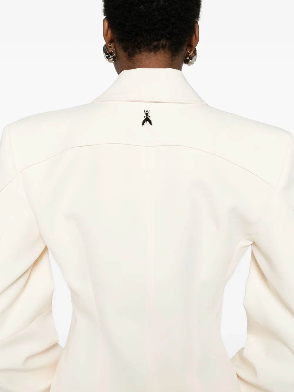 Patrizia Pepe Single-breasted Blazer In Pink