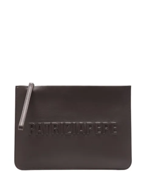 Patrizia Pepe Clutch de couro