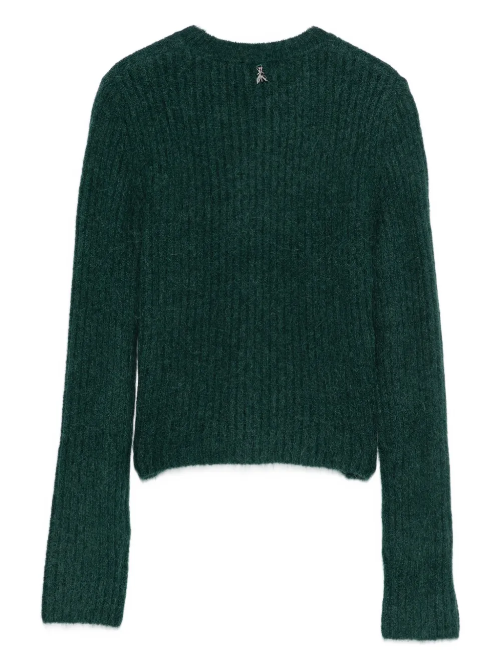 Patrizia Pepe Crew Neck Sweater In Green
