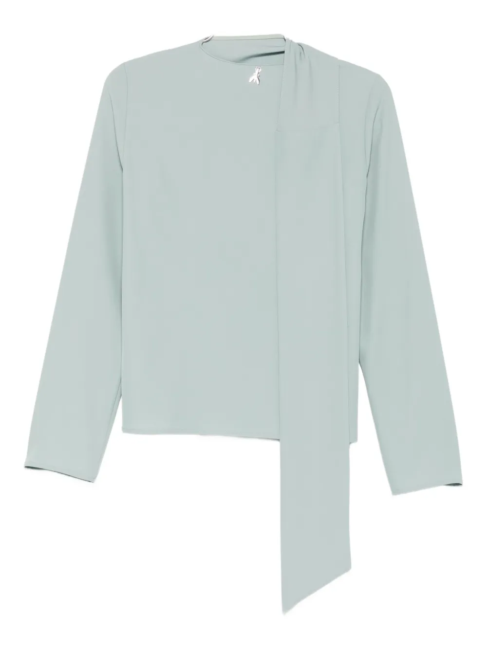 Patrizia Pepe Asymmetrische blouse - Groen